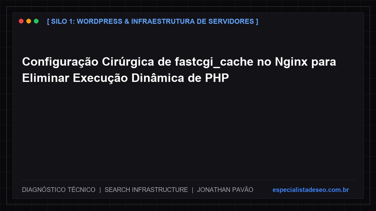 Configuração de fastcgi_cache no Nginx para WordPress