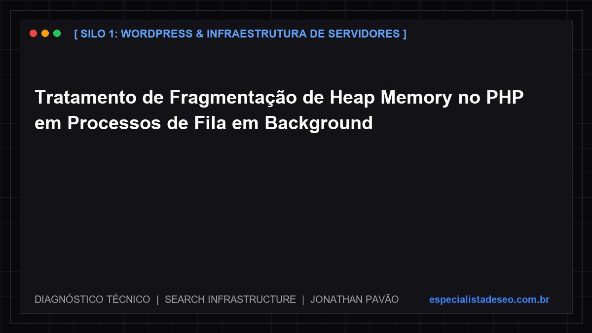 Tratamento de Fragmentação de Heap Memory no PHP em Processos de Fila em Background